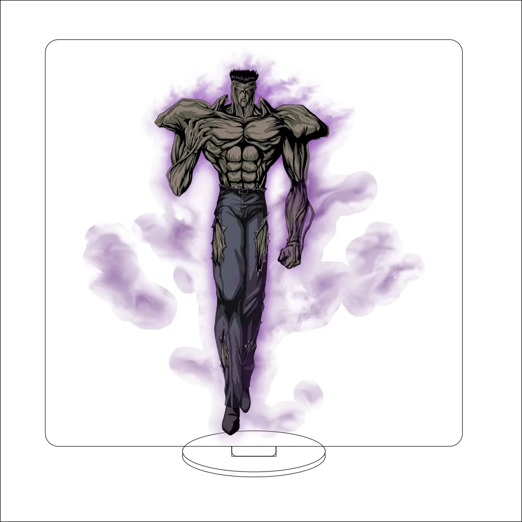 16 سنتيمتر أنيمي YuYu Hakusho تأثيري الاكريليك حامل الحلي Mukuro/Reizen/Yomi/Hiei الشكل حامل هدايا الهالوين