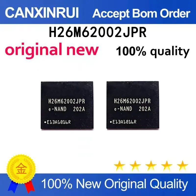 (5pcs-100pcs）Brand new original H26M62002JPR EMMC memory 32GB 5.1 in stock chip