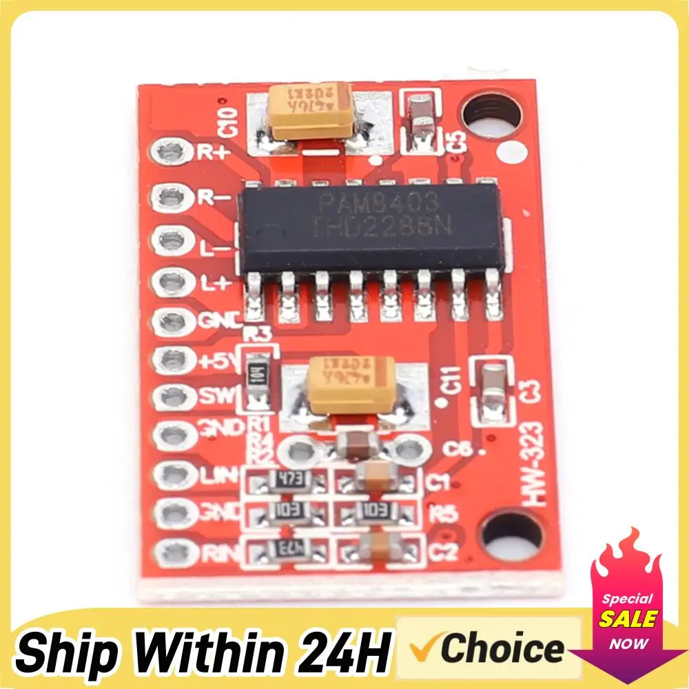 PAM8403 Super Mini Power Amplifier Board Dual Channel Amplifier Board Module 5V