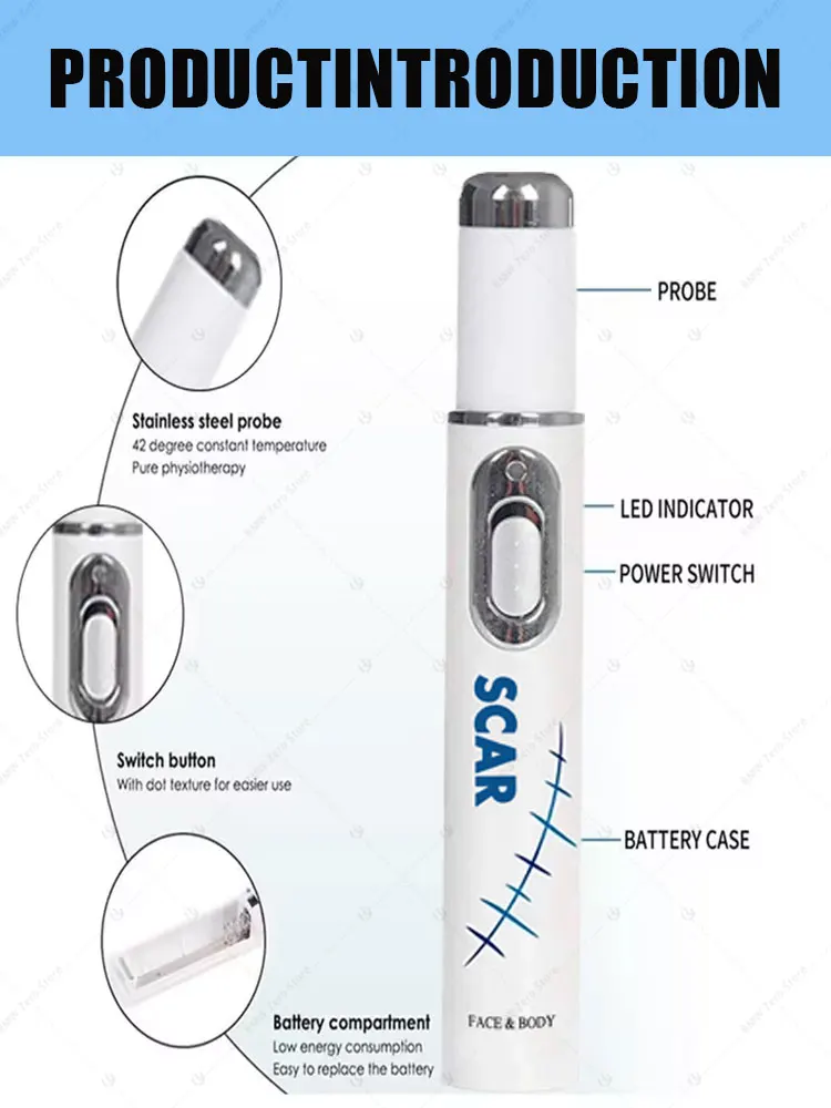 Scar disappearance is not a dream Blue latest scar technology