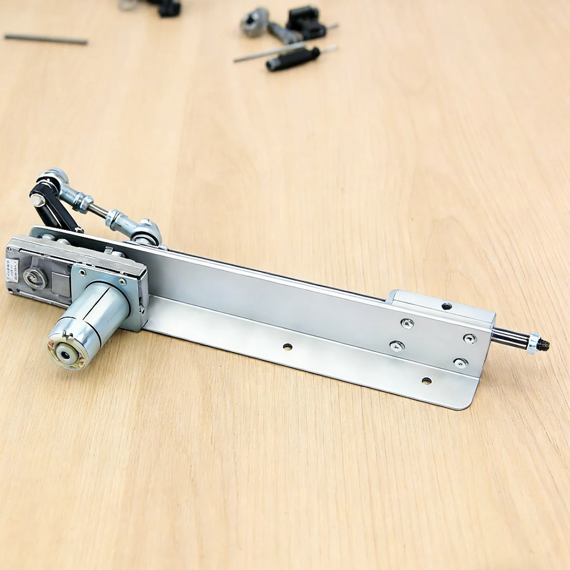

DC 24V Electric Telescopic Rocker Actuator Reciprocating Linear Actuator Stroke 3-15CM Motor Kit Speed Adapter