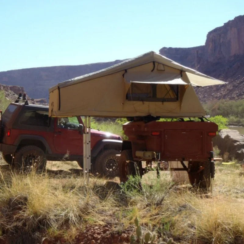 Hot Selling Cheapest 4X4 Suv Truck Car Can Two Ladder Family Outdoor Roof Top Tent High Quality