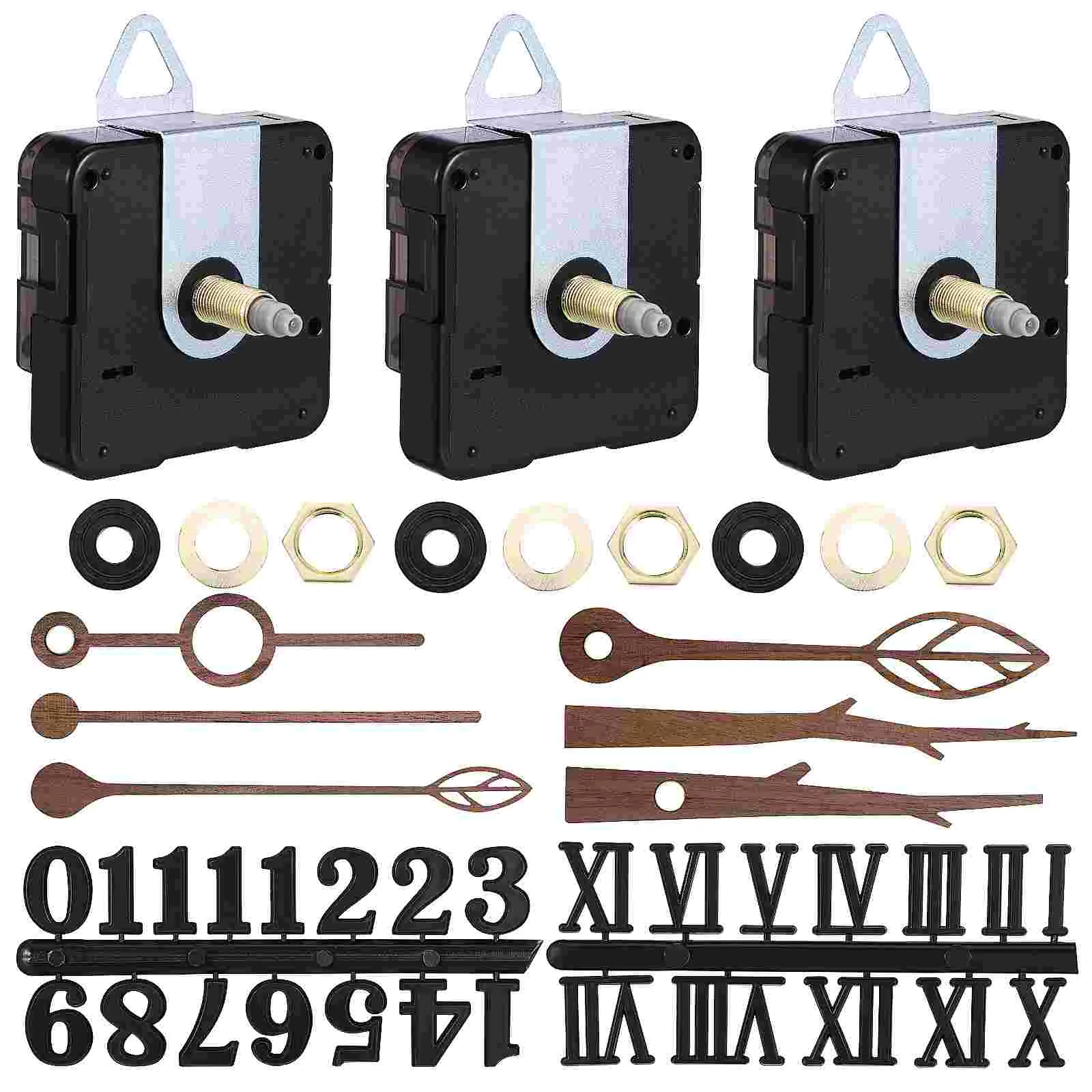 

DIY часы механизм двигатель кварцевые аксессуары бесшумная настенная замена ABS комплект деталей