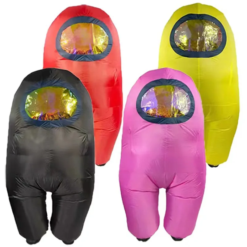 

Inflatable Cartoon Astronaut Costume, Funny Space Man Wolfman Inflatable
