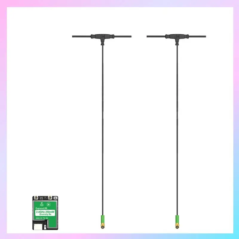 

AB25-For Iflight ELRS 2.4Ghz Receiver True Diversity RX FPV VRX Dual Antenna Receiver For FPV Drone