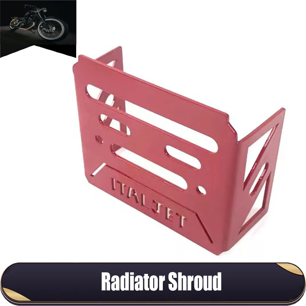 For Italjet Dragster 200 / 250i / 125 / 400 New Fairing Cover For Italjet Dragster Aluminum Alloy Radiator Shroud