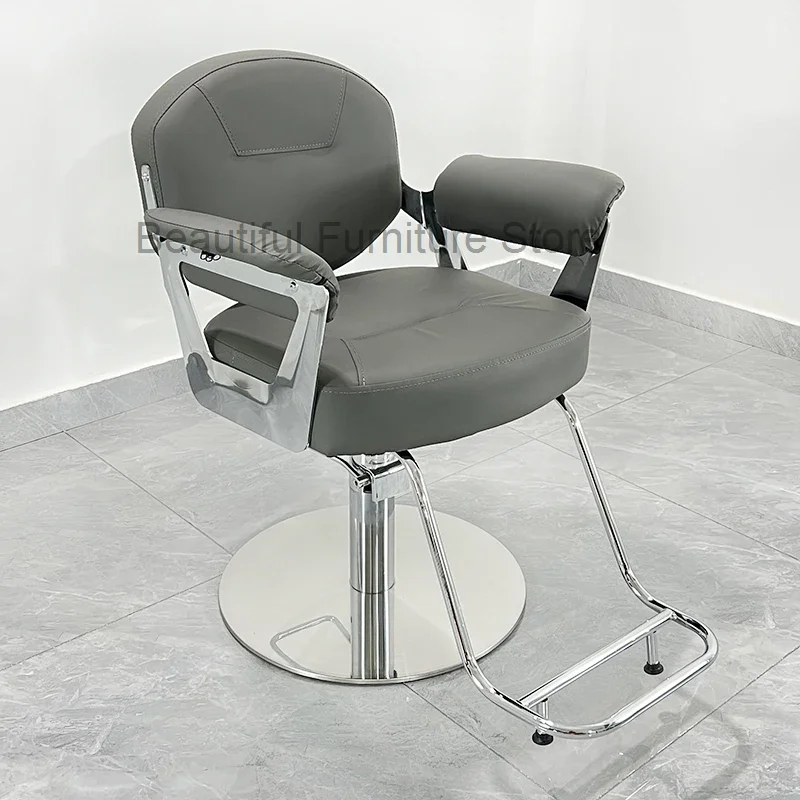 

Hairdresser Vanity Barber Chairs Beauty Ergonomic Metal Facial Chair Aesthetic Hair Salon Sillas De Barberia Luxury Furnitures