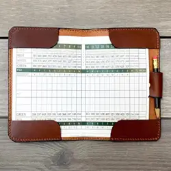 Golf Scorecard Holder, Golf Scorecard Holder Display, Golf Accessories, Versatile, Yardage Book Cover, Practicing Outdoor