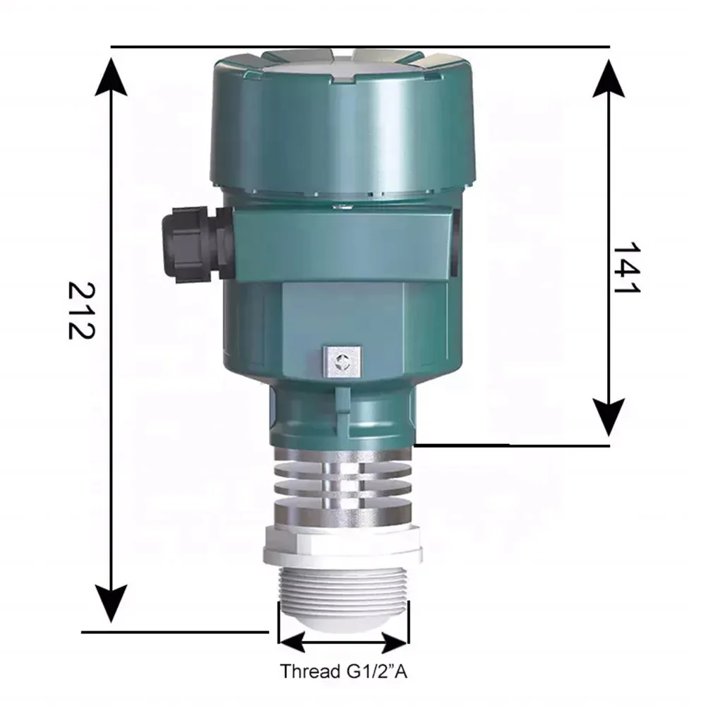 80GHz Smart Radar Liquid level meters for sulfuric acid nitric acid