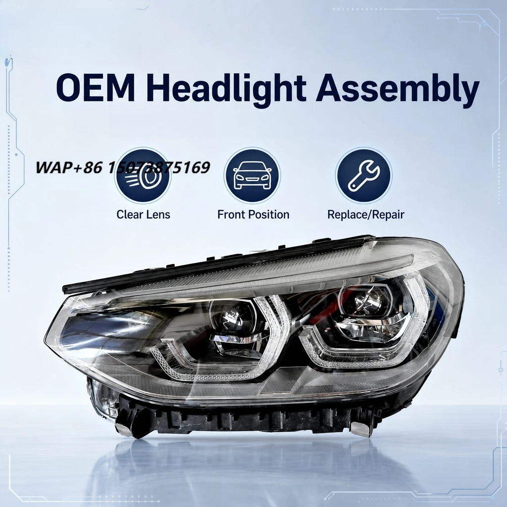 Original  Adaptive LED Headlight Assembly 6000K for  X3 G01 X4 G02 Car Replacement Headlamp