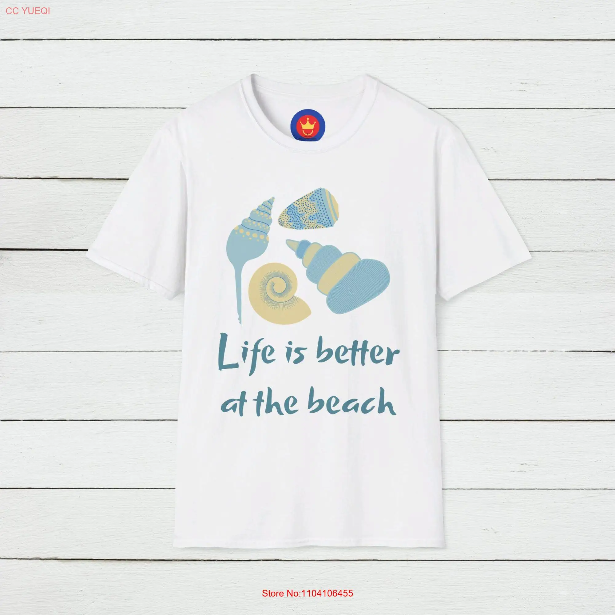 Funny Beach T Shirt Seaside Humorous Summer Design Ocean Vibes Relaxed Life Apparel Vacation Fashion