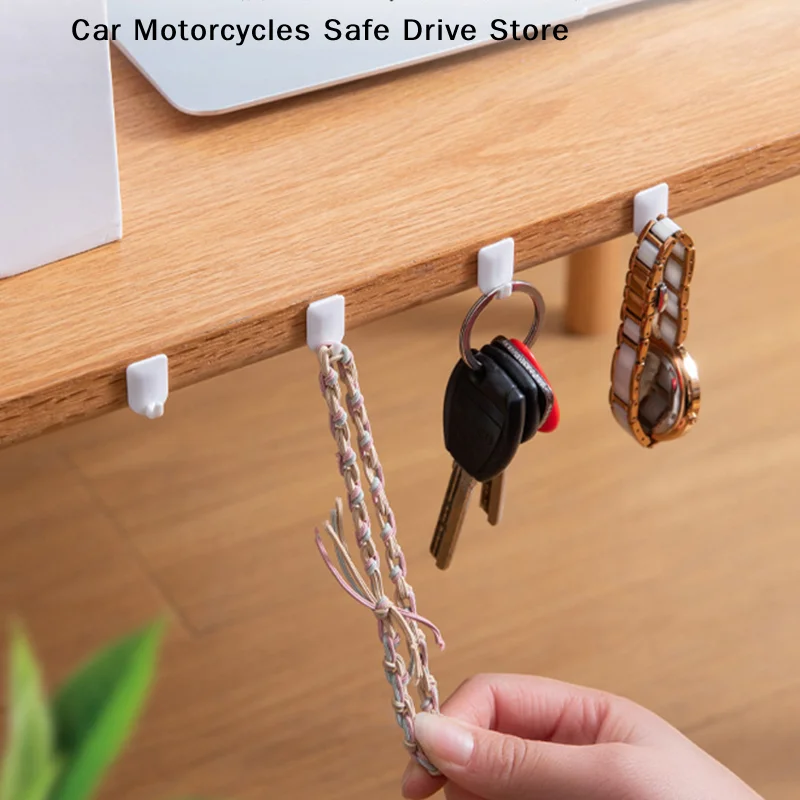9Pcs Mini Small Hooks Multi-purpose Strong Adhesive Hanging 
