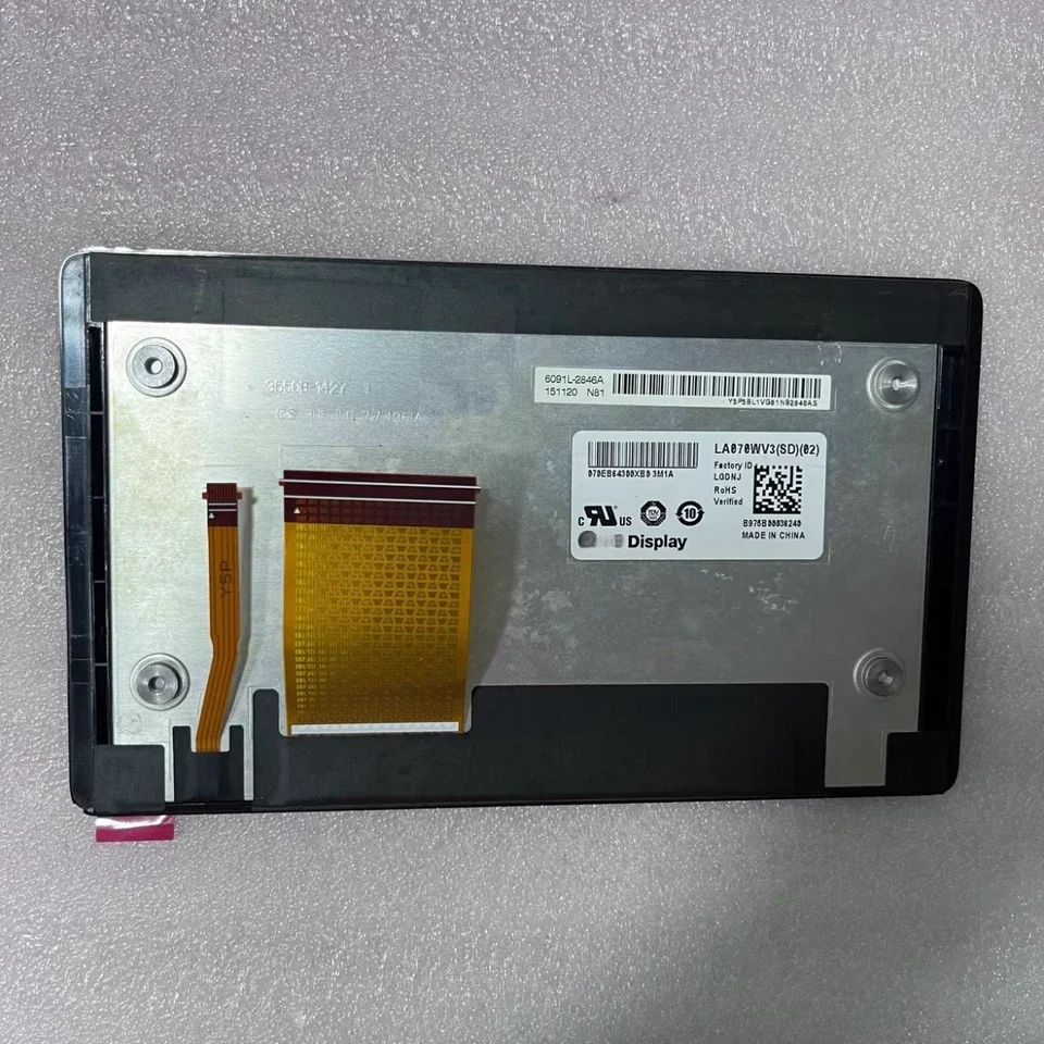 New LA070WV3(SD)(02) LA070WV3-SD02 Display for 2015 16 17 18 2019 AUDI A4 B9 Navigation Radio LCD Screen Panel 8W2919604 OEM view 4
