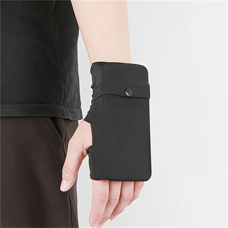 Cycling Wrist Bag Running Armband Cell Phone Case On Hand Outdoor Sports Gym Wallet Hand Storage Bags Pouch Phone Holder 7.5inch