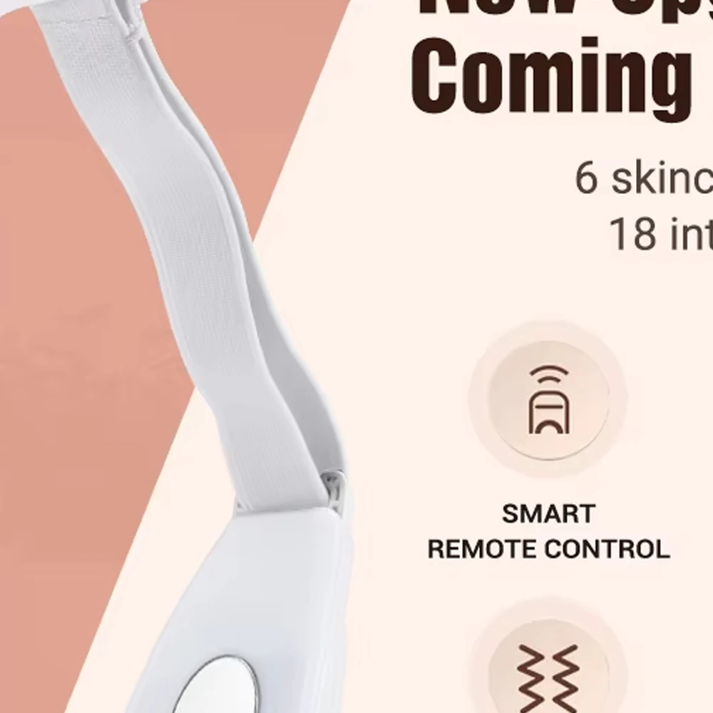 Masażer EMS z mikroprądami do twarzy, liftingujący, do szyi, wyszczuplający twarz w kształcie litery V, urządzenie do podnoszenia podbródka, masaż wibracyjny do modelowania linii żuchwy.