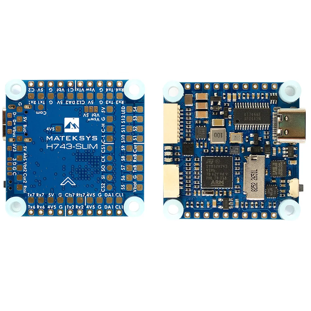 Matek H743 SLIM V3 STM32H743VIT6 BEC ICM20602 Baro Blackbox 2-8S F7 Flight Controller 30.5x30.5mm for FPV DJI RC Drones image 2