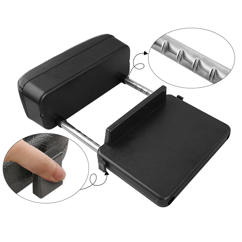 

Car Seat Gap Armrest Box Central Control Elbow Rest Storage Box Car Elevated Armrest Elbow Pad Multifunctional Storage Box