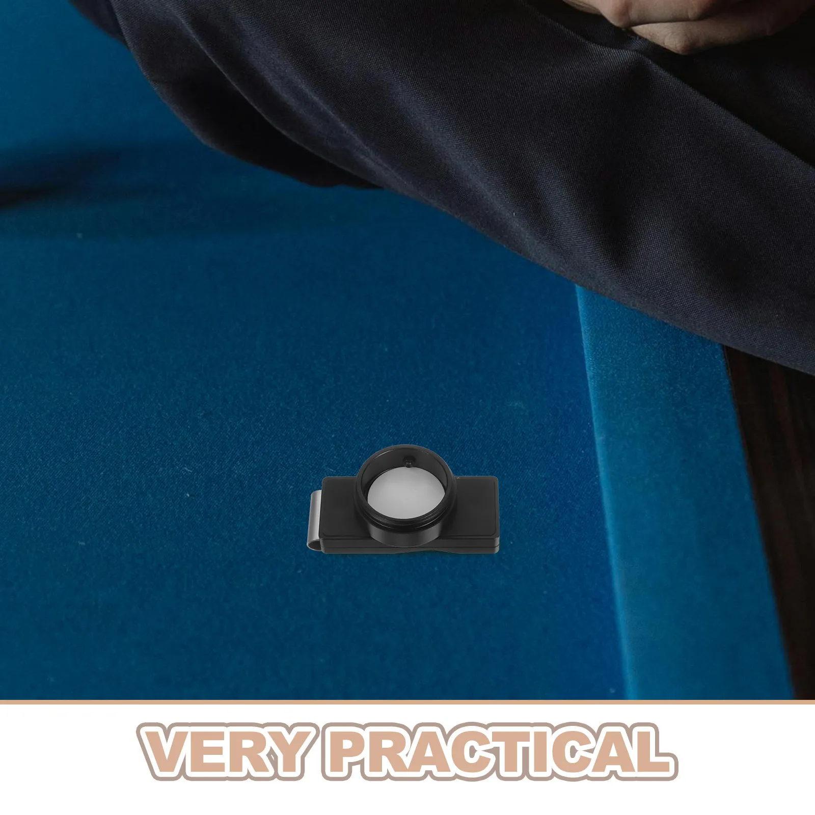 Billiard Chalk Holder Clip Rose Gold Durable Compact Portable Pool Cue Chalk Box Snooker Accessories for