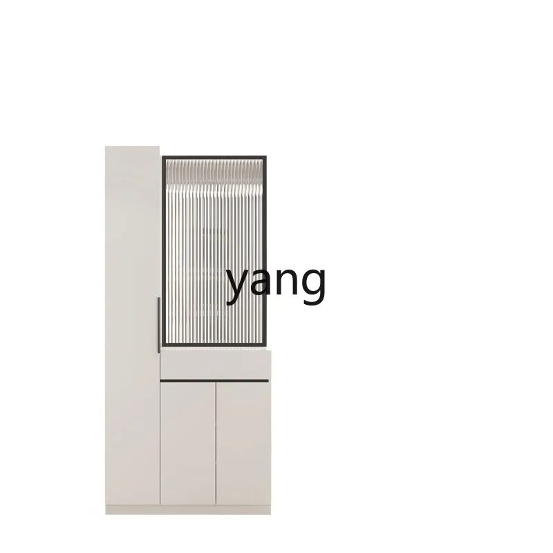 

Yjq Entrance Entrance Cabinet Entrance Living Room Partition Side Cabinet Modern Light Luxury High-End Screen Shoe Cabinet