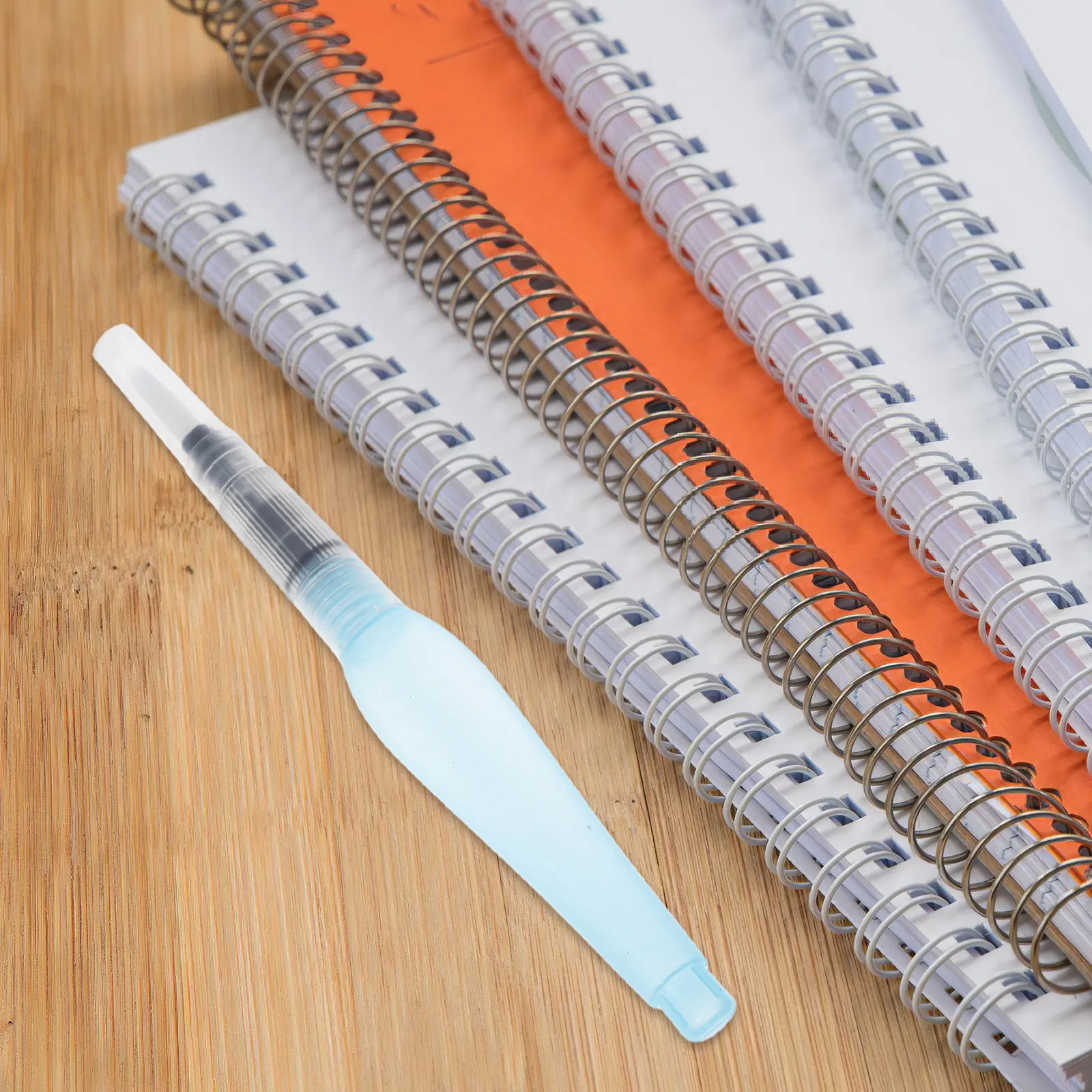 10Pcs Water Absorbent Nylon Tip Refillable Brush Pens for Precision Line Drawing Blending Shading Journaling Sketching