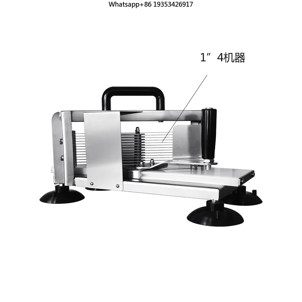 New 304 stainless steel tomato slicer, tomato manual slicer, suitable for fruit slicer, vegetable slicing machine