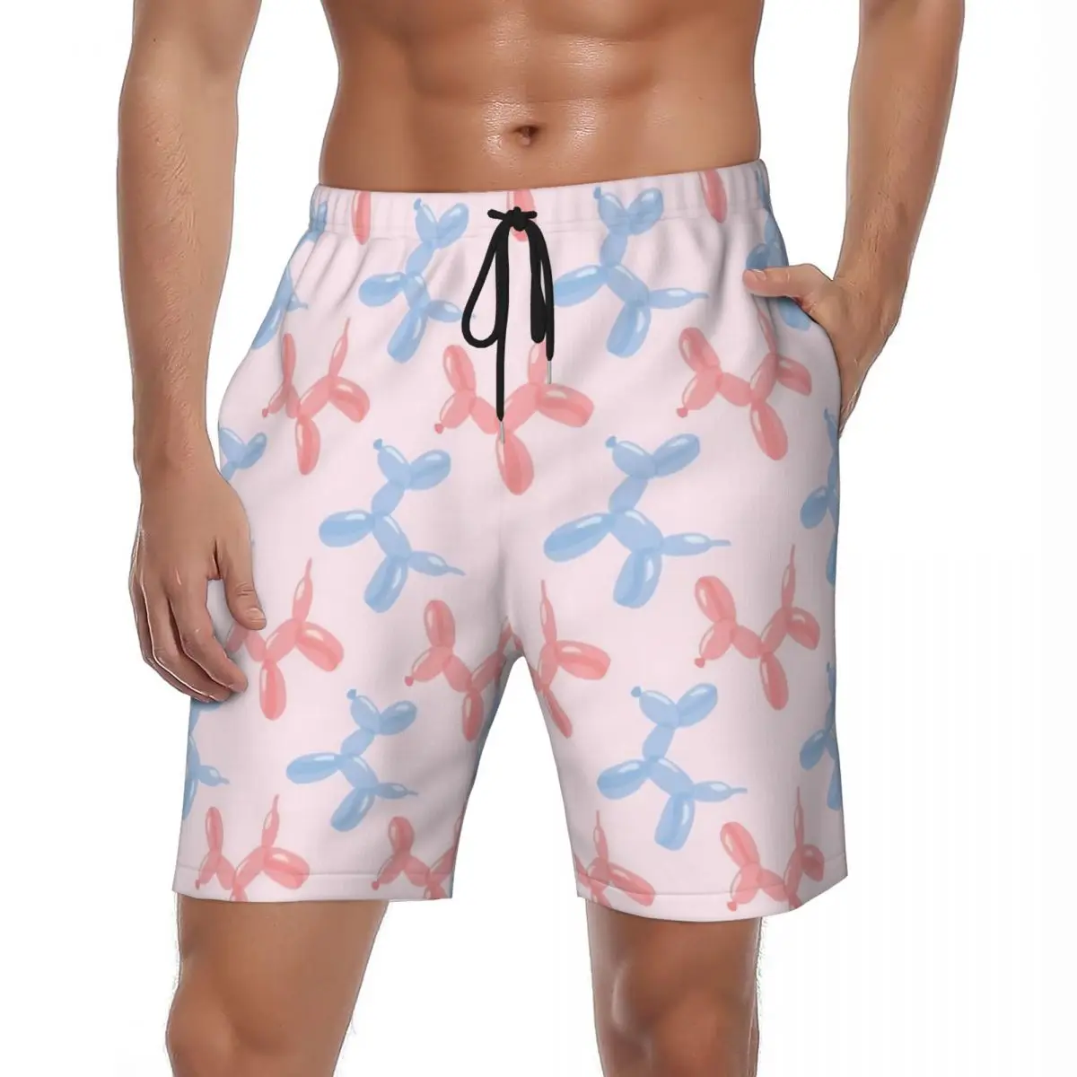 

Купальники, шорты для доски с воздушным шаром для собак, летние мягкие модные шорты для доски, мужские спортивные быстросохнущие плавки на заказ