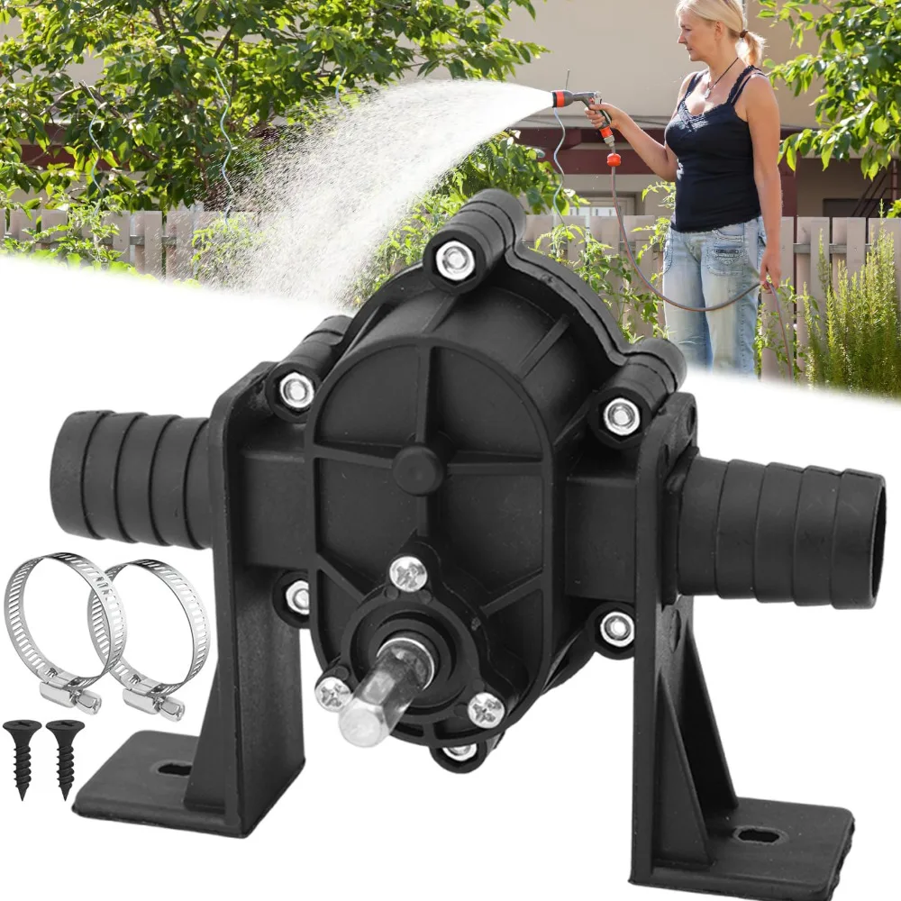 

Бытовой электрический дрель-насос, садовый уличный инструмент для полива, портативные самовсасывающие насосы для перекачки жидкости, центробежный водяной насос