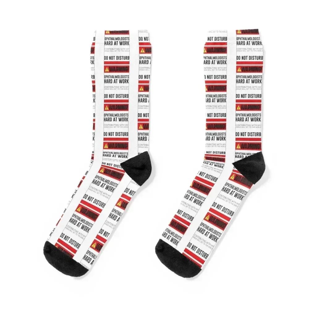 Ophthalmologists Hard At Work Socks cool Stockings man gift Lots Men's Socks Women's