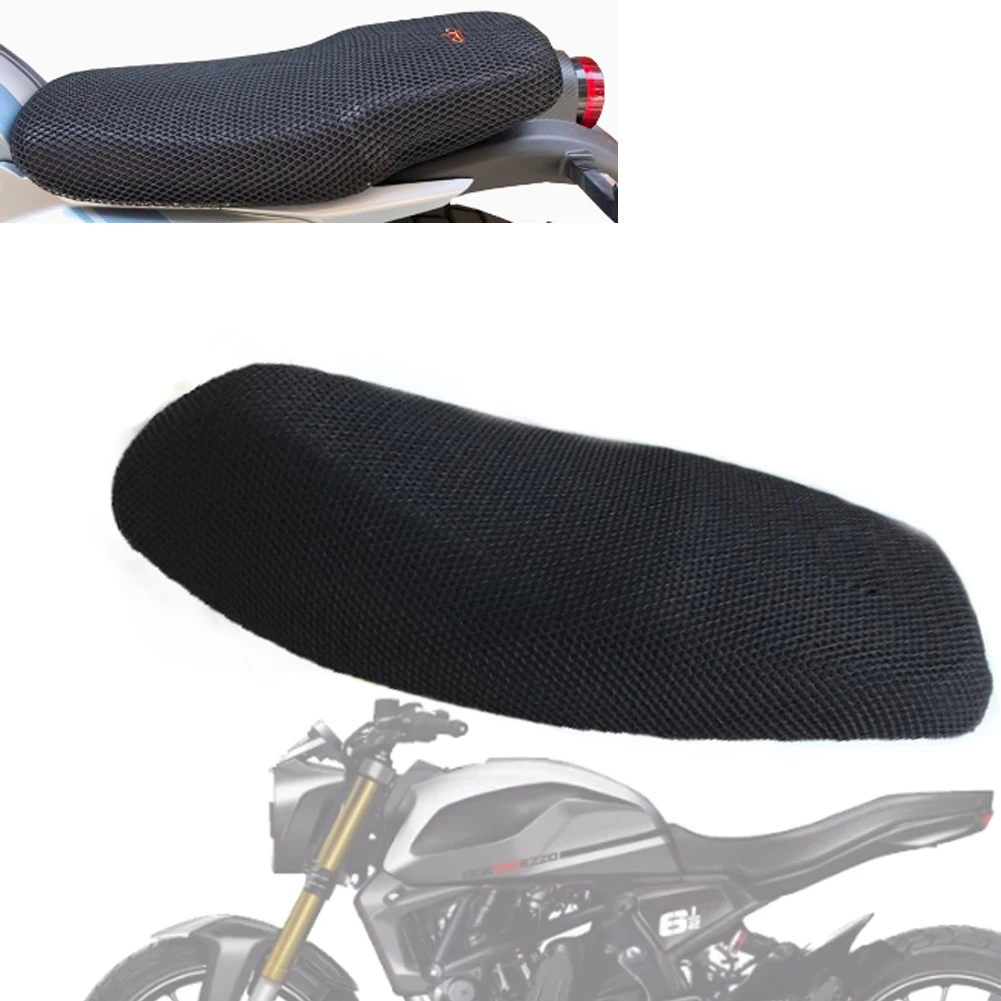 Motorcycle 3D Breathable Sunscreen Mesh Protecting Cushion Seat Cover For Morini Seiemmezzo 6.5 6½ STR MM650-2