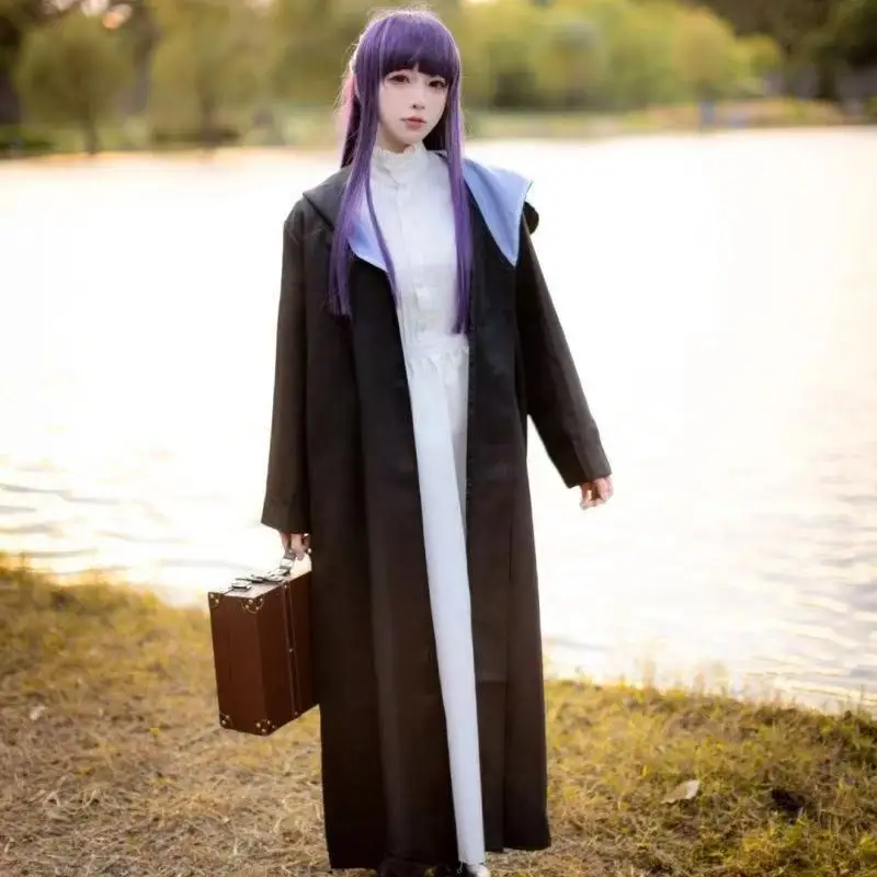

Frieren Cosplay Costume | Elf Mage Frieren Anime Outfit for Cosplay