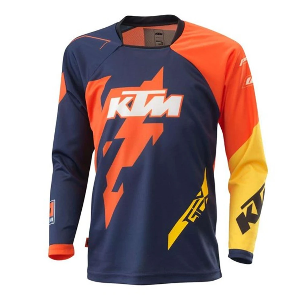 

Men Cycling Quick Dry Motocross Jersey DH Off Road Mountain Bike ktm Mtb Jersey Enduro Cycling Clothing Downhill Shirt