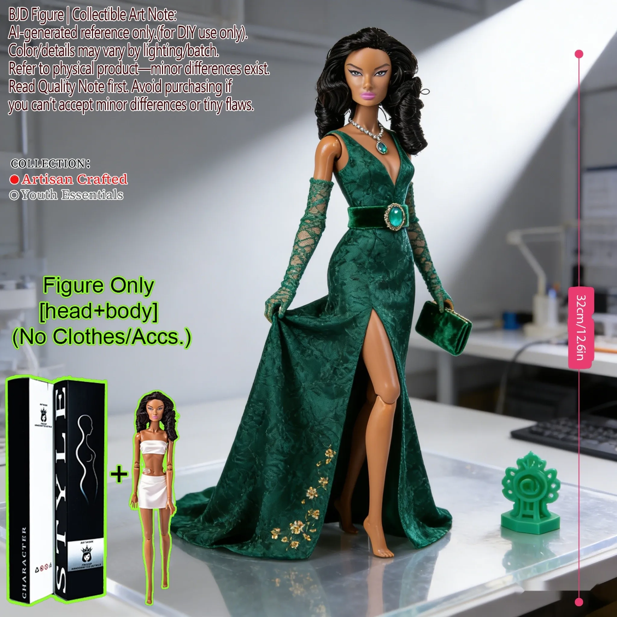 

Коллекционная кукла BJD 1/6 масштаба, 12,6 дюйма, 12 подвижных суставов, с реалистичной кожей и макияжем, силуэт супермодели, без одежды, для демонстрации в подарок