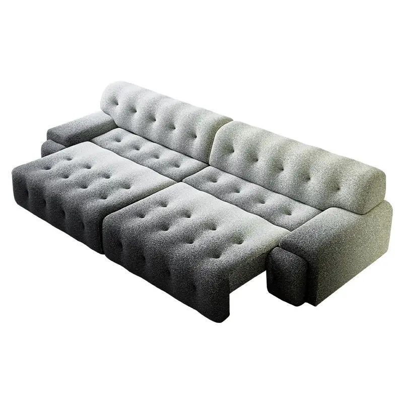 تصميم رمادي كرسي أريكة كرسي كهربائي الحد الأدنى المتضخم كرسي أريكة غرفة المعيشة Woonkamerbanken أثاث المنزل