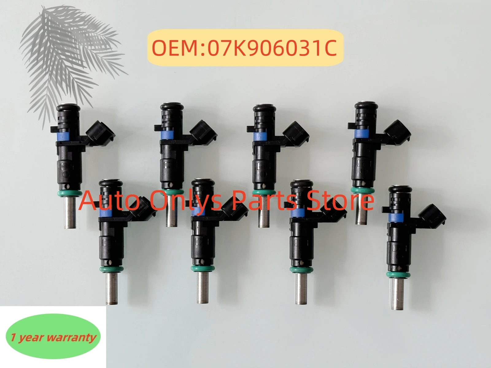 8PCS High quality 07K906031C New Car Fuel Injectors For - Beetle Golf Jetta Passat Rabbit 2.5L 2007-2014 FJ1067 car accessories