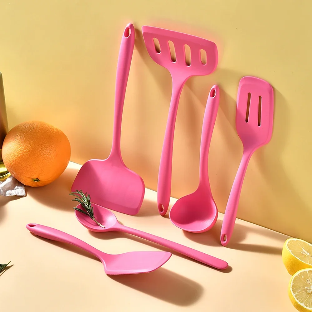 1/6Pcs Pink Silicon… - image