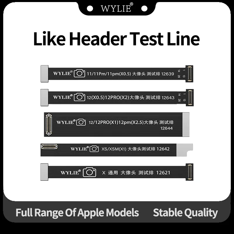 

WYLIE удлинитель задней камеры FPC для X XS XSM 11 11 Pro Max 12 12 Pro Max