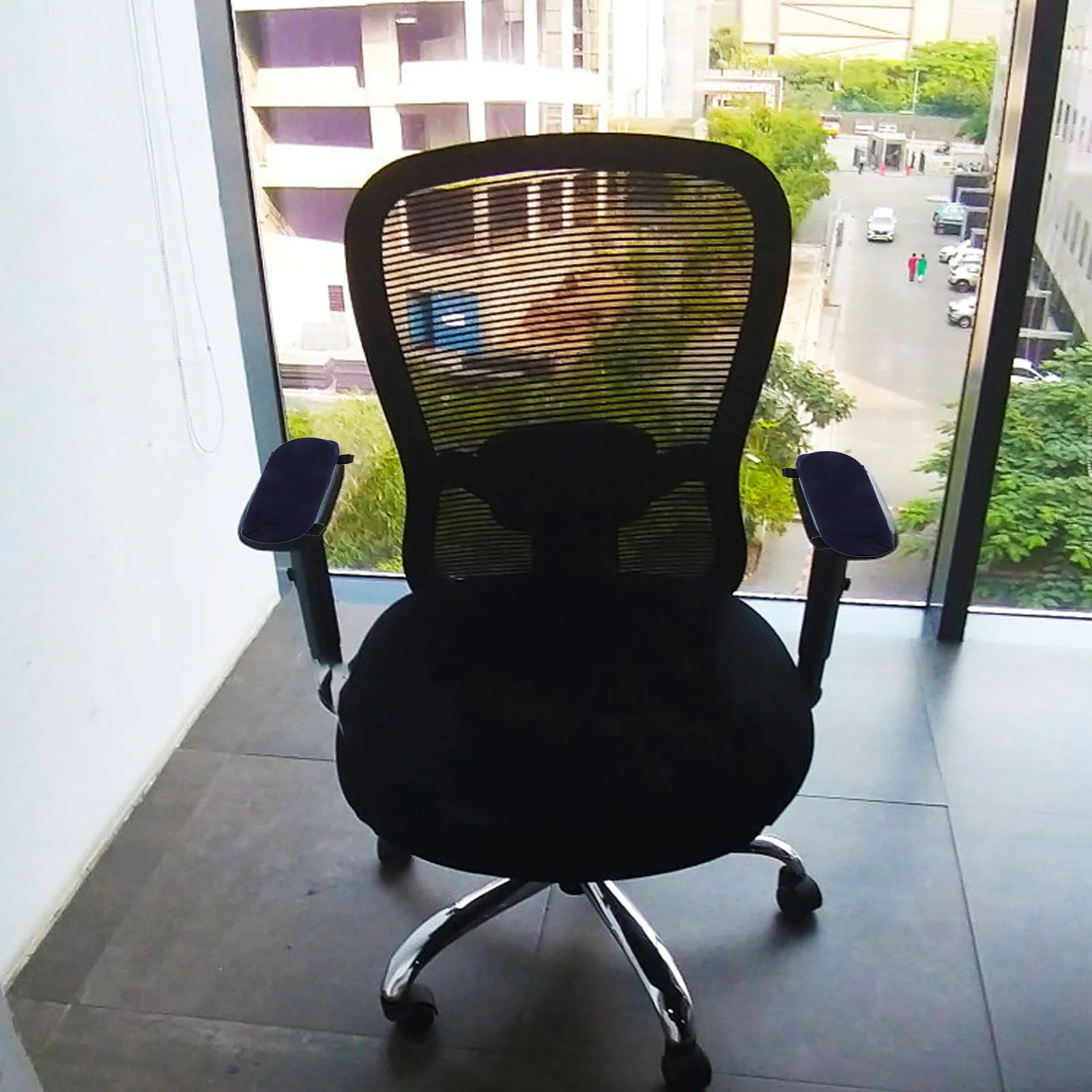 

2Pcs Soft Memory Foam Armrest Pads Thickened Elbow Cushion for Gaming Chair Office Chair Computer Arm Rest Support