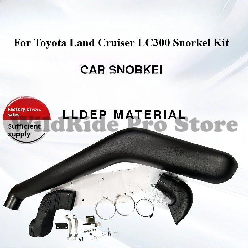 

For Toyota Land Cruiser LC300 Snorkel Kit Waterproof Air Intake Pipe Off-Road 4x4 Wading
