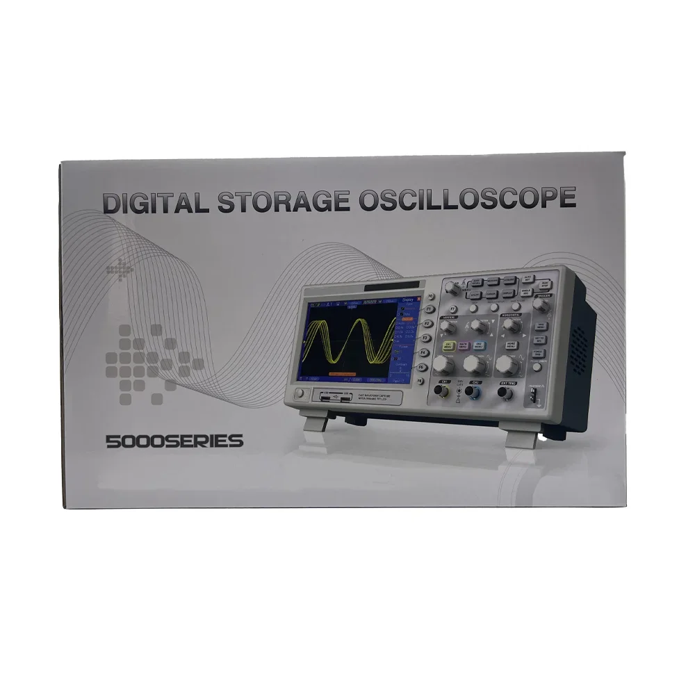 Brand New DSO5102P Digital Storage Oscilloscope 100mhz 2 Channels Bench Usb Oscilloscope DSO5102P