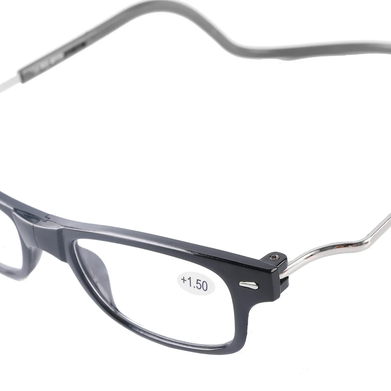 Tragbare faltbare Lesebrille, hochauflösendes Kunstharz, modische Presbyopie-Brille – Detail 7