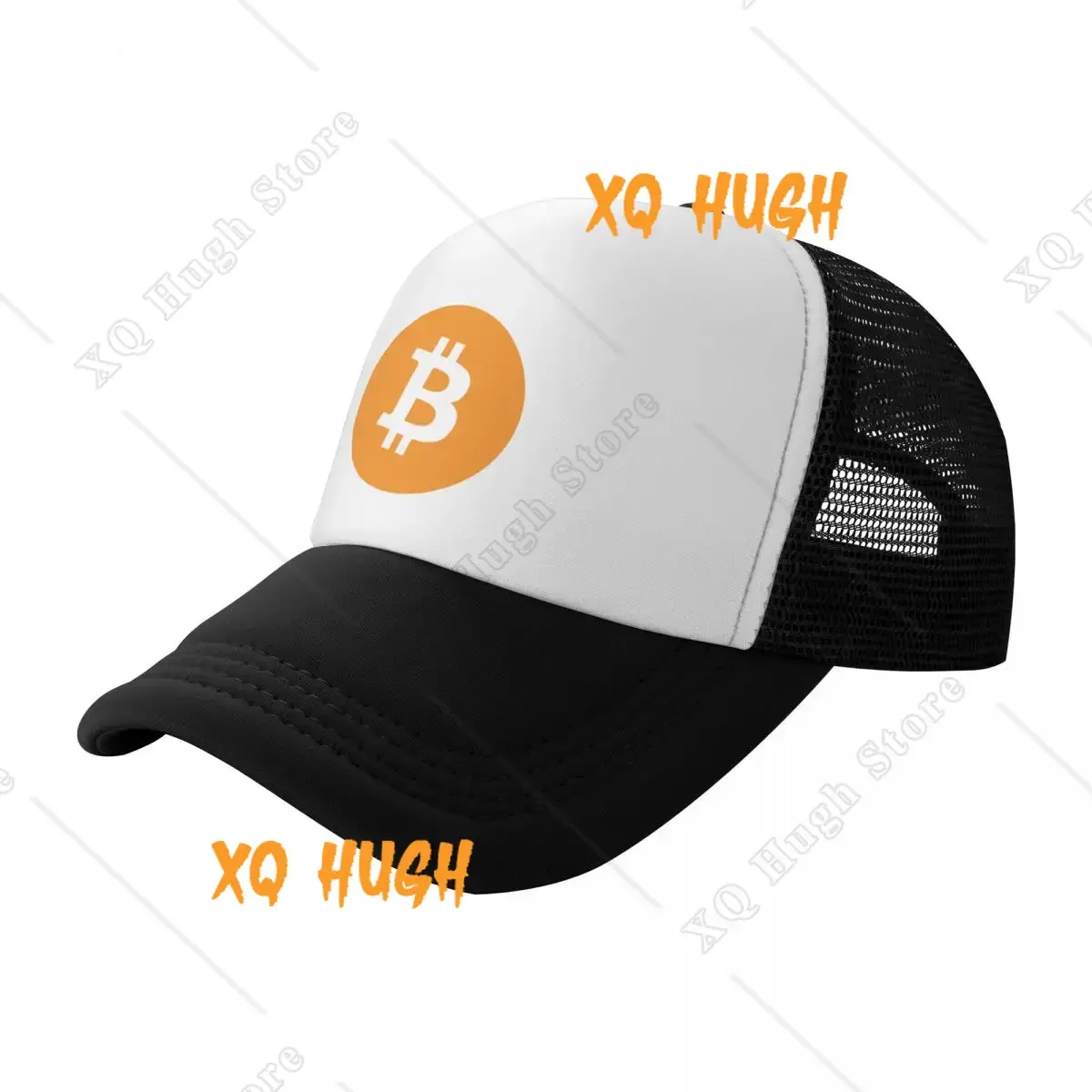 Bitcoin logotipo chapéu bitcoin criptomoeda crypto boné de beisebol espuma festa chapéu marca luxo personalizado golfe feminino bonés masculino