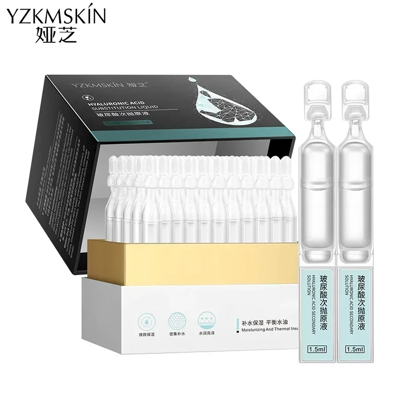 Hyaluronic Acid Facial ESSENCE 30pcs Deeply Hydrating Moisturizing Reduce Fine Lines Shrinking Pores Improve Dullness Skin Care