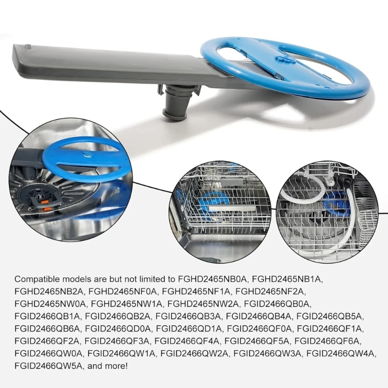 Conjunto brazo rociador inferior para lavavajillas, solución eficaz para lavavajillas para cocina