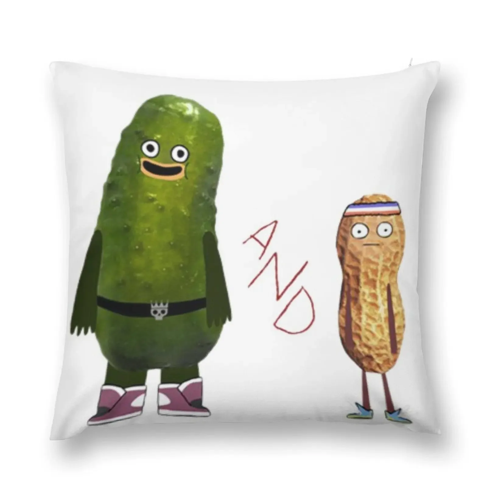 pickle and peanut Throw Pillow Sofa Pillow Cover luxury decor Pillowcase Cushions Cover pillow