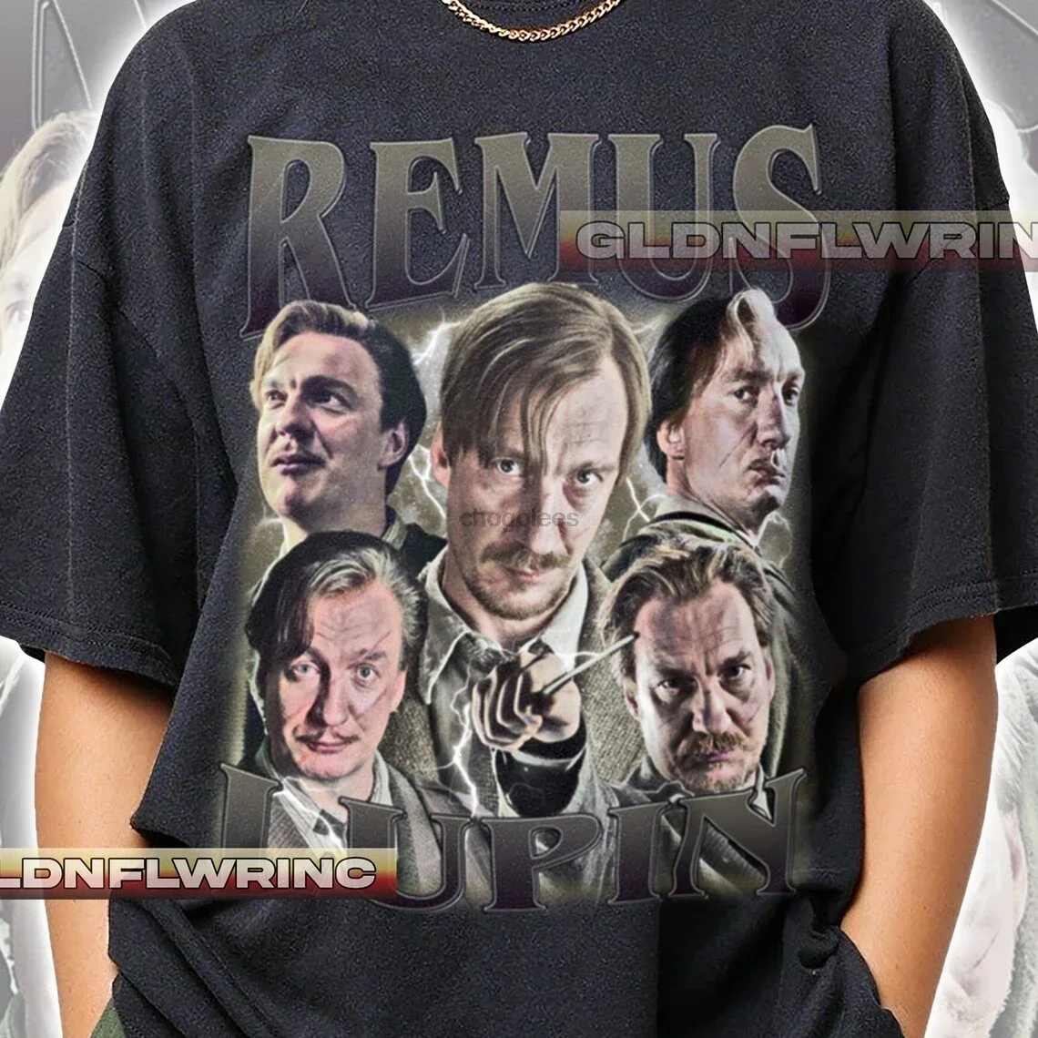 Remus Lupin Shirt Gift Vintage 90s Retro Bootleg T-shirt Homage Graphic Tee Sweatshirt Unisex FM590