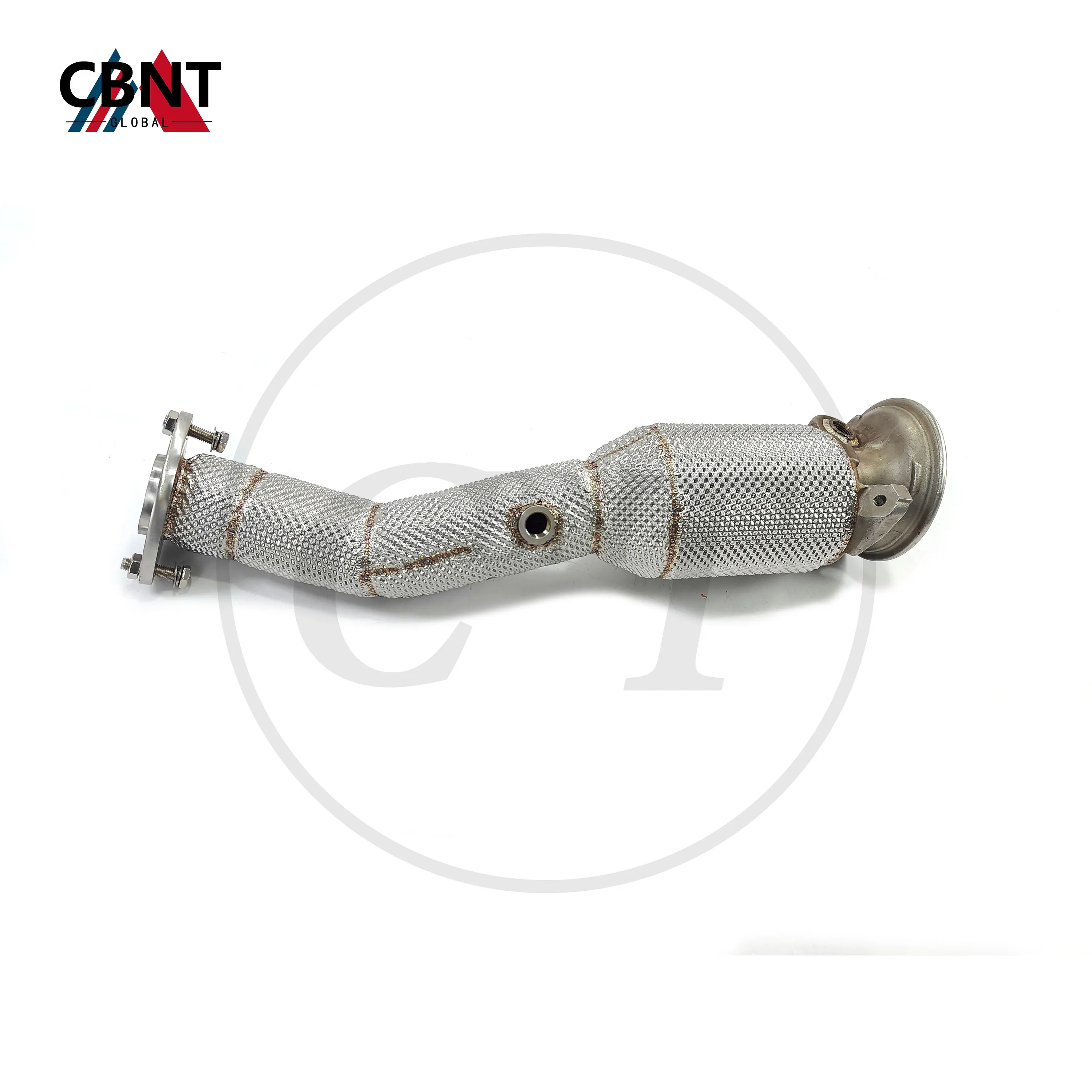 

CBNT Exhaust-pipe Tuning Catted/Catless Downpipe for Lexus IS200 IS250 IS300 2.0T SS304 Exhaust Header with Catalytic Converter