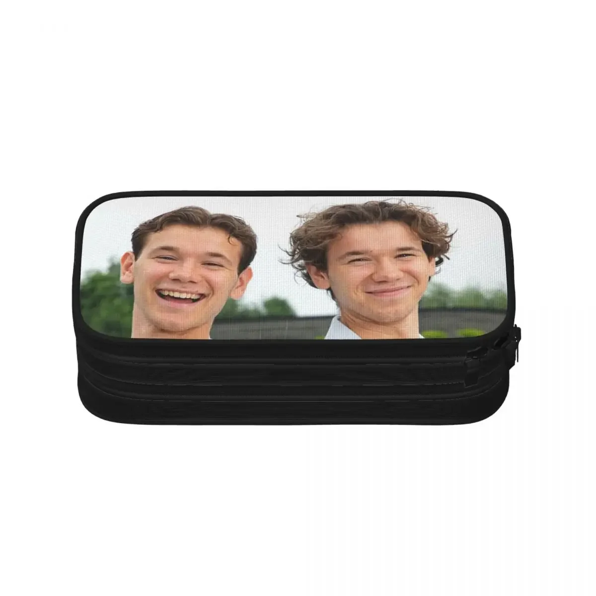 

Marcus And Martinus Sweden Norway Eurovision Pencil Cases for Student Gifts Pen Box Pencil Bag Pencil Pouch Storage Stationery
