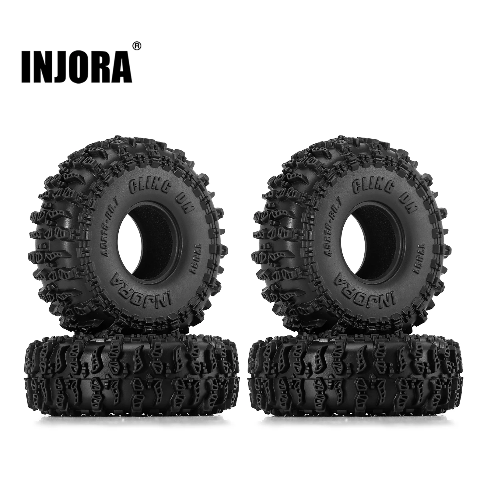 INJORA 45*16mm 0,7 Zoll Haftreifen für 1/30 Axial SCX30 (T7031)