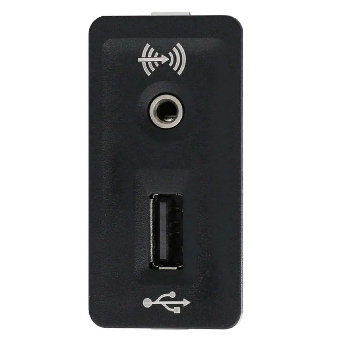 

JAS-For VW Golf 7 MK7 USB+AUX Interface Connector Adapter Kit CarPlay Switch 5Q0035726E 5G0035222E