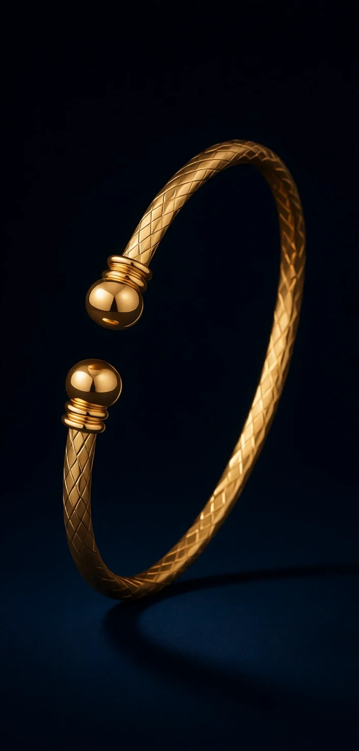 

Унисекс-браслет с простым дизайном, покрытый настоящим золотом или платиной, изысканное модное украшение, открытый браслет-манжета витой или сердцевидной формы